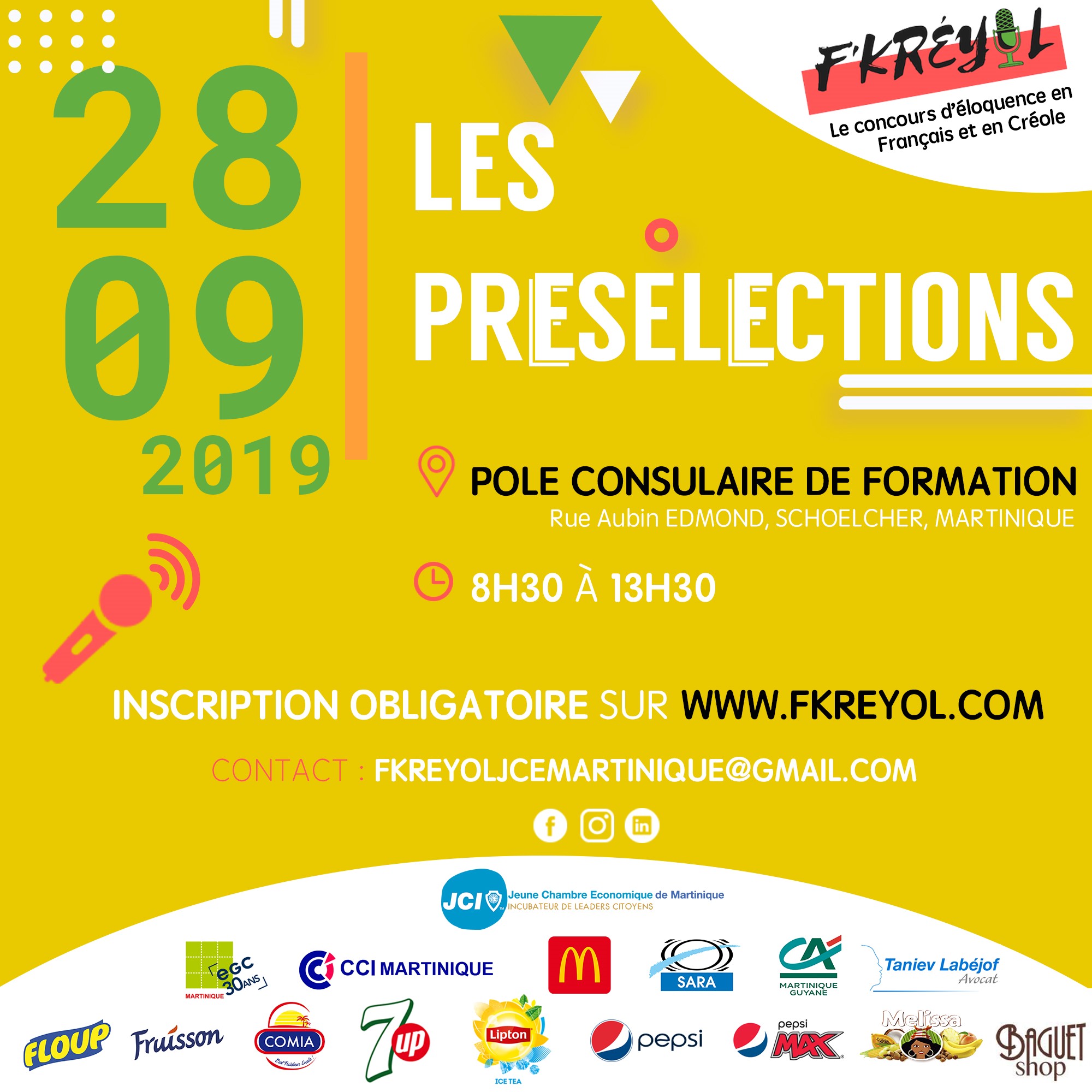 Partenaire du concours d'éloquence F'KREYOL